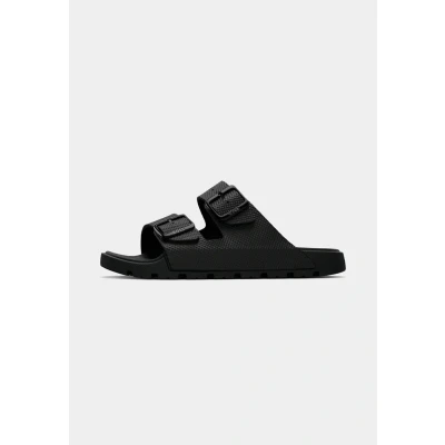 Image of BOSS Surfley Unisex Slippers, Men&#039;s, Size: 3.5, Black Synthetics