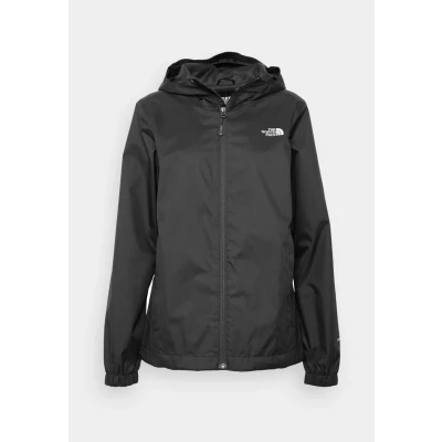 Image of The North Face Quest Jacket Waterproof jacket, Women&#039;s, Size: Small, Black/foil grey