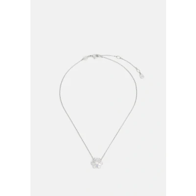 Image of Swarovski Idyllia Pendant Mixed CUTS Snowflake Necklace white/silvercoloured, Women&#039;s, Size: One Size, White/silver coloured