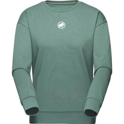 Image of Mammut Women&#039;s Core Ml Crew Neck Original Sweatshirt, Dark Jade, XS