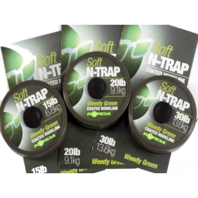 Image of Korda N Trap Soft Gravel Brown (20lb) Carp hooklink material