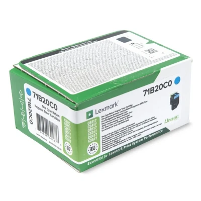 Image of Lexmark Standard Capacity Toner Cartridge Cyan