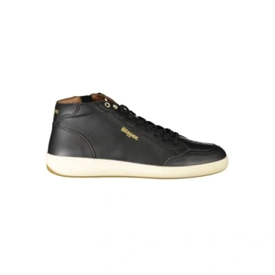 Image of Blauer Murray Hightop trainers, Men&#039;s, Size: 8, Black Leather/synthetics