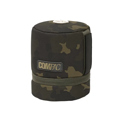 Image of Korda Compac Gas Canister Jacket Cover Dark Kamo Fishing bag