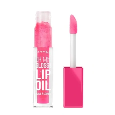 Image of Rimmel Oh My Gloss! Lip Oil 6ml (Various Shades) Berry Pink