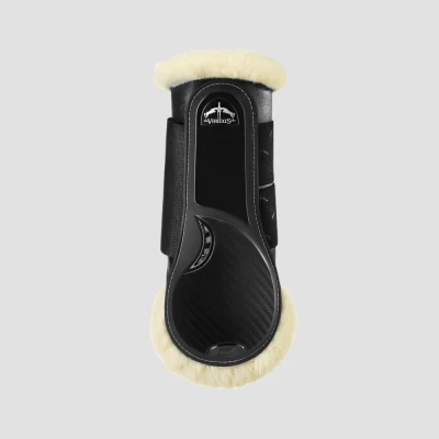 Image of Veredus TRC Vento Save The Sheep Tendon Boots Black Medium Horse Riding Equestrian