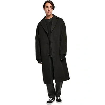 Image of Urban Classics Classic coat, Men&#039;s, Size: XXL, Black