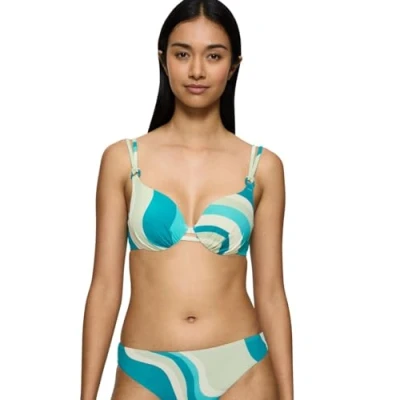 Image of Triumph Summer MIX Match Bikini top, Women&#039;s, Size: 10xDD, Blue