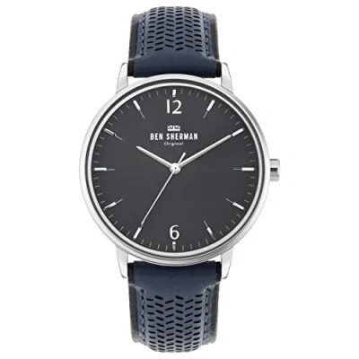 Image of Ben Sherman Mens Analogue Quartz Watch with Leather Strap WB038U, Bracelet