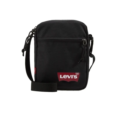 Image of Levi&#039;s MINI Crossbody Solid Batwing Across body bag, Size: One Size, Regular black
