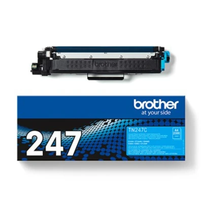 Image of Brother TN 247BK Toner Cartridge, Black, Single Pack, High Yield, Includes 1 x Genuine Supplies