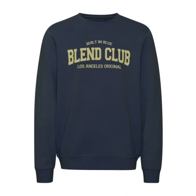 Image of b BLEND Men&#039;s Sweat Jumper Sweatshirt, Dress Blues (194024), S