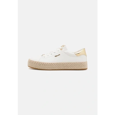 Image of Tamaris Trainers, Women&#039;s, Size: 3.5, White/gold shoes