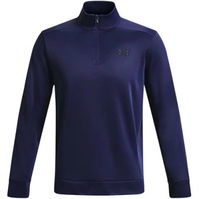 Image of Under Armour 1/4 ZIP Sweatshirt Midnight navy, Men&#039;s, Size: Medium, navy