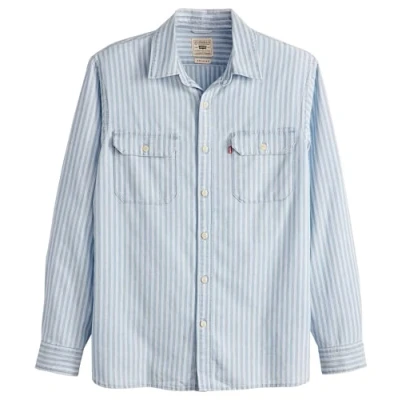 Image of Levi&#039;s Jackson Worker Shirt, Men&#039;s, Size: Small, Cannita stripe