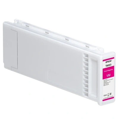 Image of Epson C13T800300 700 ml Ultra Chrome Pro Ink Cartridge for SureColor SC P20000/SC P10000 Printers Vivid Magenta