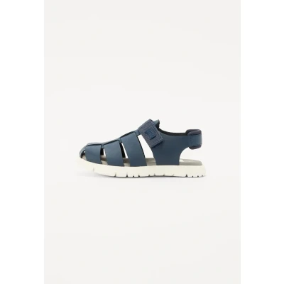 Image of Camper Oruga Unisex Sandals for kids, Size: 8.5K, Dark blue Leather and textile