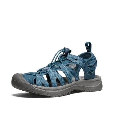 Image of KEEN Damen Whisper Sandalen, Rot Cayenne Fired Brick, 35.5 EU