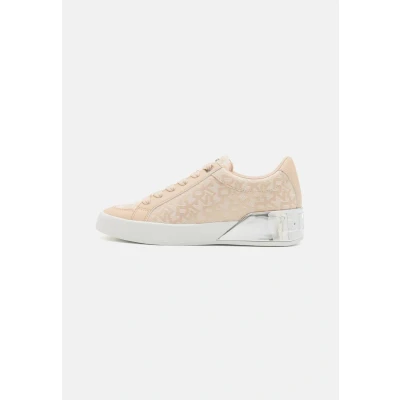 Image of DKNY Maben LACE UP Trainers, Women&#039;s, Size: 7.5, Hemp Imitation leather/ textile