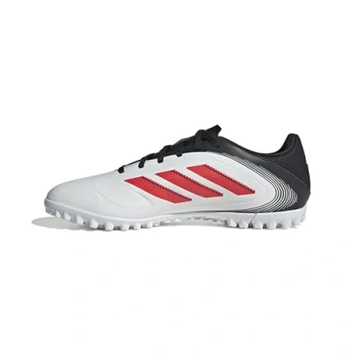 Image of adidas Performance COPA PURE III CLUB turf Astro trainers, Men&#039;s, Size: 11.5, Footwear white/lucid red/core black Textile/synthetics