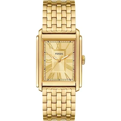 Image of Fossil Analog Quarz Watch goldcoloured, Men&#039;s, Size: One Size, Gold coloured