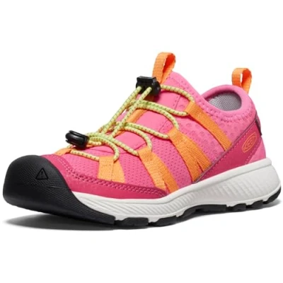 Image of Keen Motozoa Unisex Hiking shoes for kids, Size: 4, Red Imitation leather/ textile
