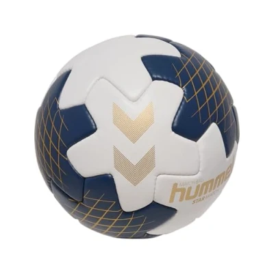 Image of Hummel Hmlstar Match Unisex Handball, Size: 3, Off white/marine/gold