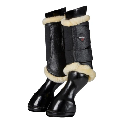 Image of LeMieux fleece lined brushing boots