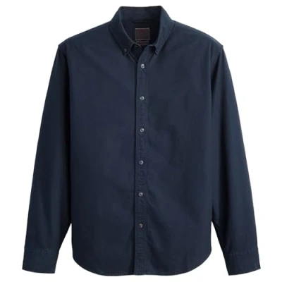 Image of Levi&#039;s Men&#039;s Authentic Button Down Shirt, Lucio Navy Blazer Ga, M