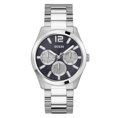 Image of Guess ZEN Watch silvercoloured, Men&#039;s, Size: One Size, Silver coloured