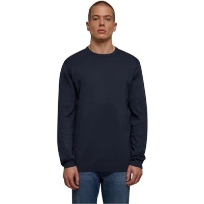 Image of Urban Classics Crewneck Jumper, Men&#039;s, Size: Medium, Navy