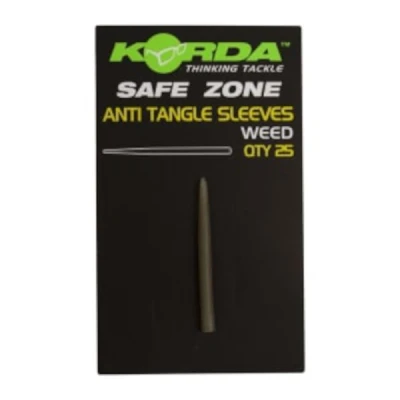 Image of Korda Safe Zone Anti Tangle Sleeves Weed (25 pieces) Terminal tackle