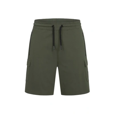 Image of Lonsdale Totton Shorts for Men, Olive/black, 3XL