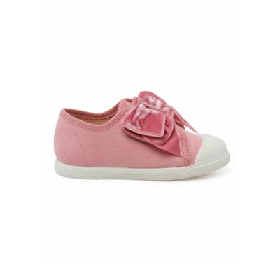 Image of Pisamonas LAZO Baby shoes for kids, Size: 7K, Rosa Textile