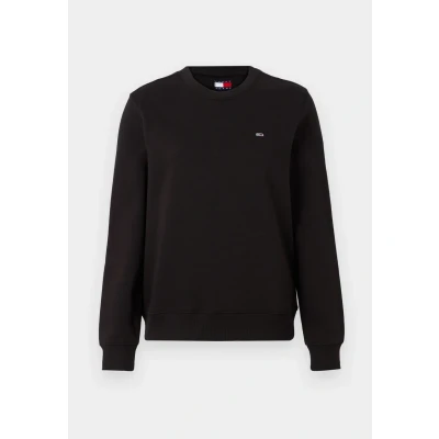 Image of Tommy Jeans Women&#039;s Pullover Sweatshirt, Black (Black), XXS