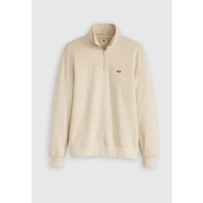 Image of Levi&#039;s Original ZIP Sweatshirt, Men&#039;s, Size: Small, Fog