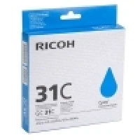 Image of Ricoh 405689 GC 31C Gel Cartridge 1,000 Pages Cyan
