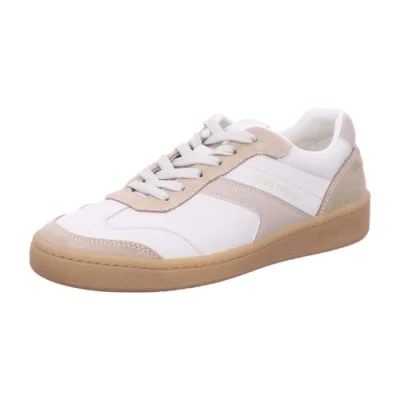 Image of Marc O&#039;Polo Court Trainers, Women&#039;s, Size: 4, Off white/sand Leather