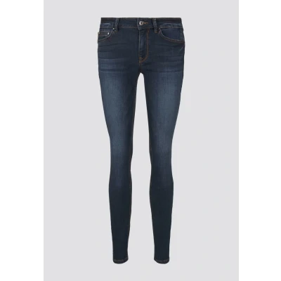 Image of TOM Tailor Denim JONA Jeans Skinny Fit Dark stone wash, Women&#039;s, Size: 26x30, wash
