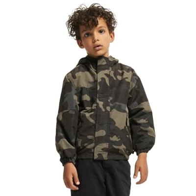 Image of Brandit Kinder KIDS Frontzip Light jacket for kids, Size: 7 8y, Dark camouflage