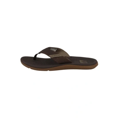 Image of REEF Santa ANA Slippers, Men&#039;s, Size: 7, Brown High quality imitation leather