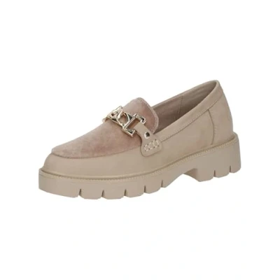 Image of Caprice Slipons, Women&#039;s, Size: 6, Beige nubuc Leather and textile