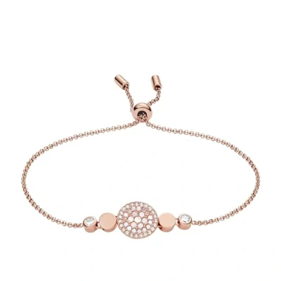 Image of Fossil Vintage Glitz Bracelet rosegoldcoloured, Women&#039;s, Size: One Size, Rosegold coloured
