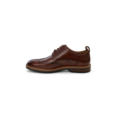 Image of Clarks Men&#039;s Aldwin Limit, Mid Tan Lea, 7 UK
