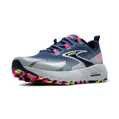Image of Brooks Cascadia 18 Trail running shoes, Women&#039;s, Size: 5, Oceana pearl blue pink Textile