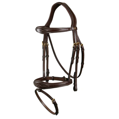 Image of Dyon Anatomic Flash Noseband Bridle D Collection
