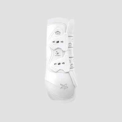 Image of Veredus Absolute Dressage Elastic Fetlock Boots White Large Horse Riding Equestrian