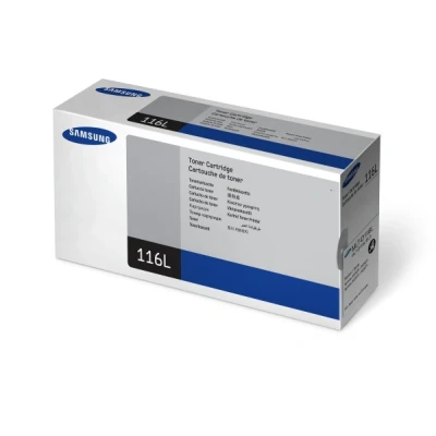 Image of HP Samsung MLT D116L High Yield black original toner cartridge (SU828A) for Xpress SL M2625, M2626, M2675, M2676, M2825, M2826, M2836, M2875, M2876, M2885, M2886
