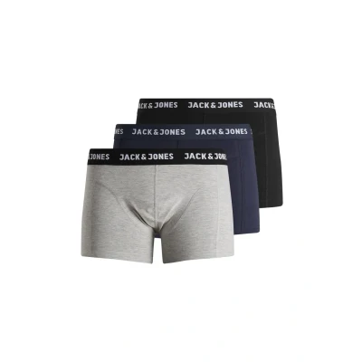 Image of Jack &amp; Jones Jacblack Friday Trunks BOX 5 PACK Pants, Men&#039;s, Size: Medium, Black