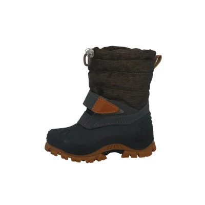 Image of Lurchi FINN Unisex Winter boots for kids, Size: 5, Grey Soft synthetic